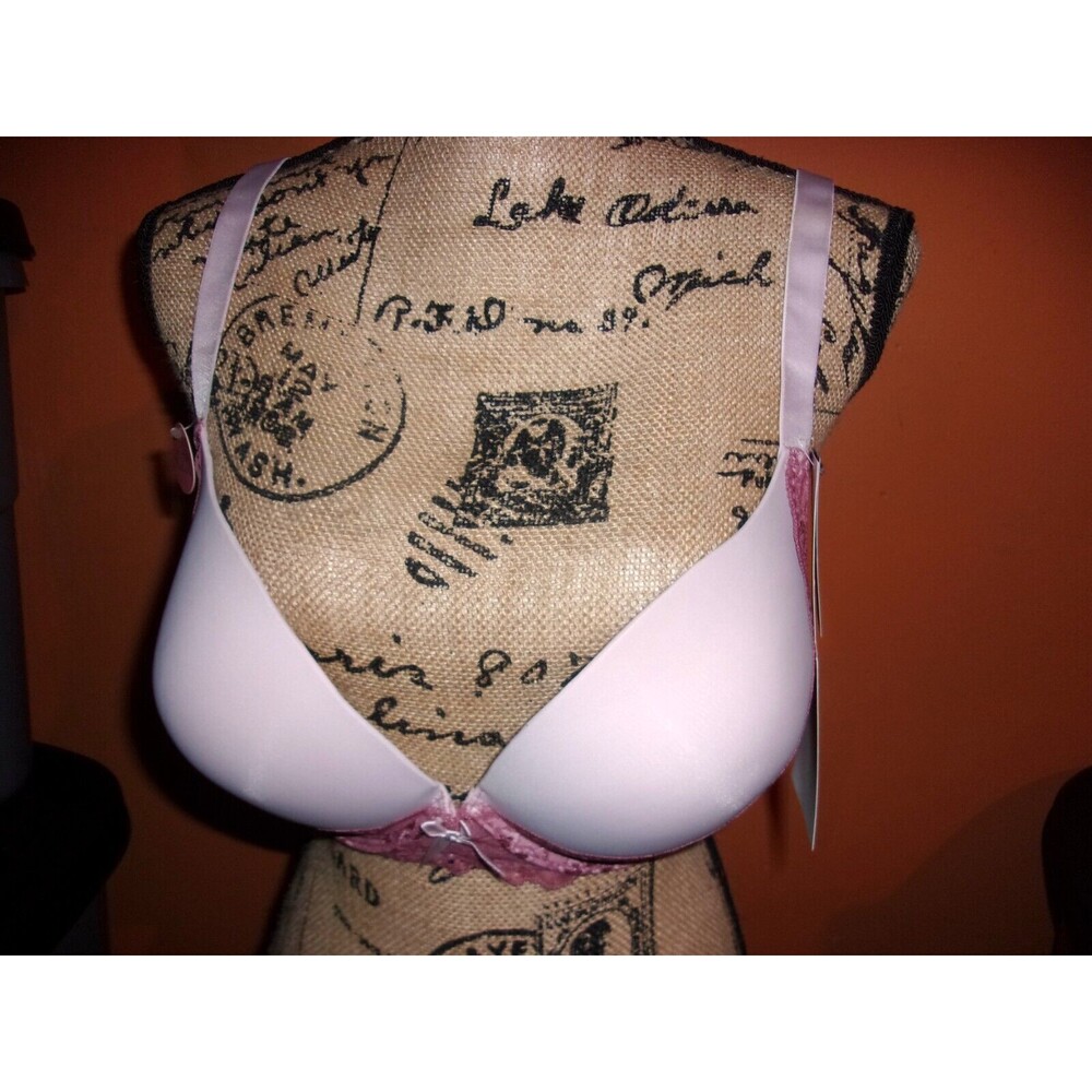 Youmita Pixie Dust Floral Lace Overlay Bra 38D NWT